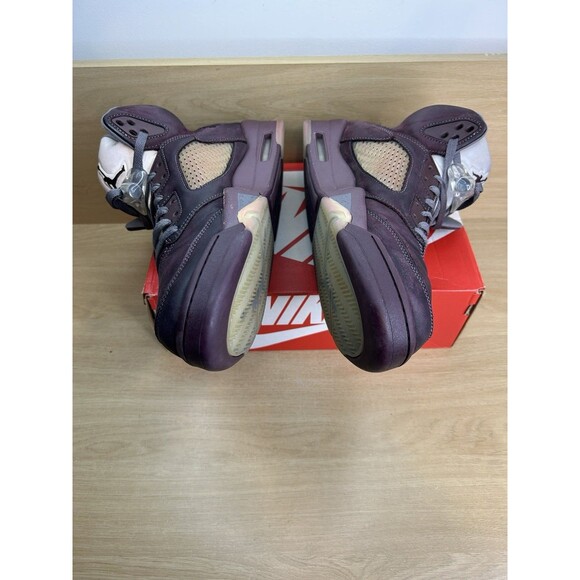 Air Jordan 5 Burgundy 2023 Pre Owned Size 13 - Picture 6 of 14